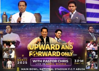 BREAKING: “Father-Son Bond Shines Bright at Abuja Prayer Conference!