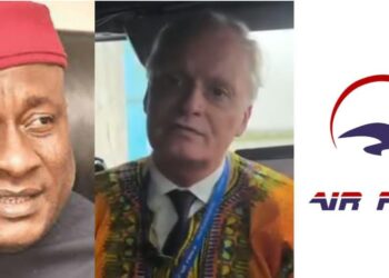 BREAKING: Netizens Hail Air Peace as Captain Alphonse Aarts Retires After Decades of Service