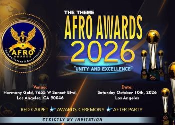 Afro Awards 2026 Officially Announced by Founder Taiwo Oduala: 5th Annual Event Set for Los Angeles